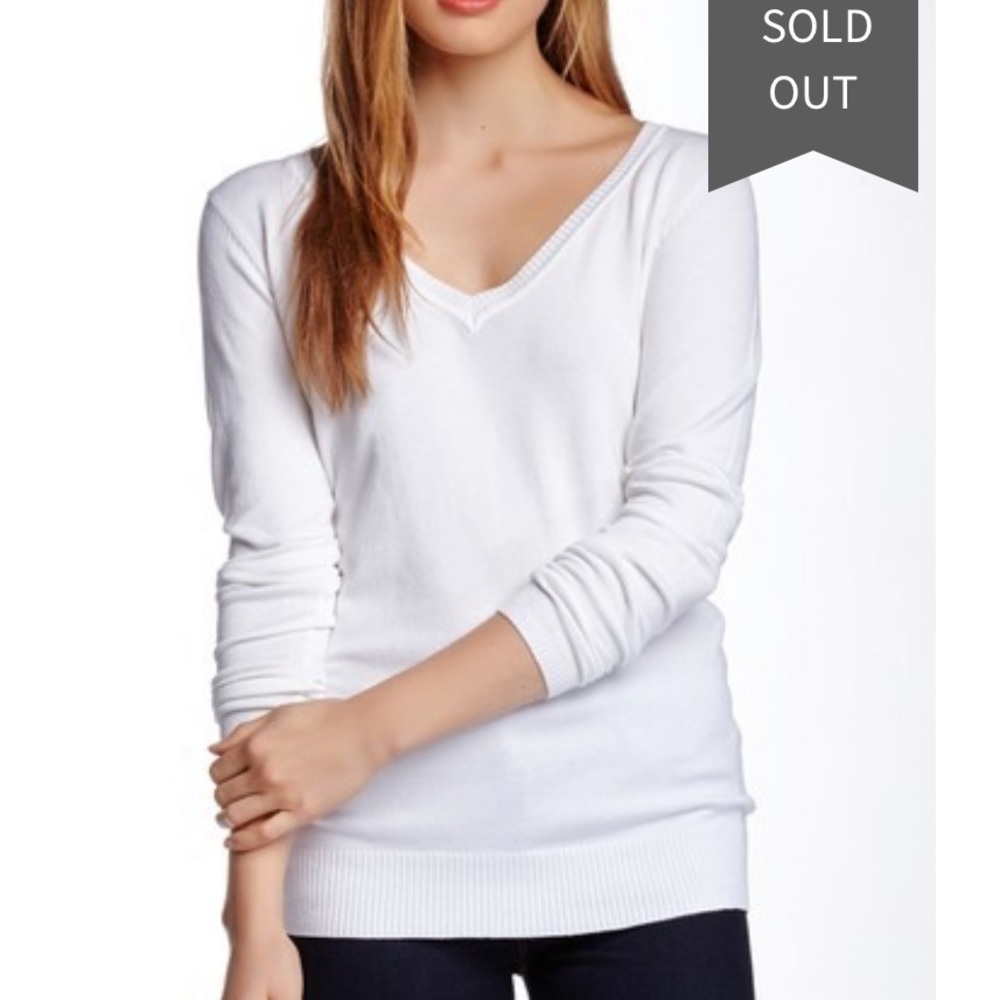 Sweet Romeo V-Neck Pullover Sweater